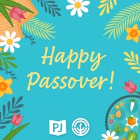 Happy Passover graphic