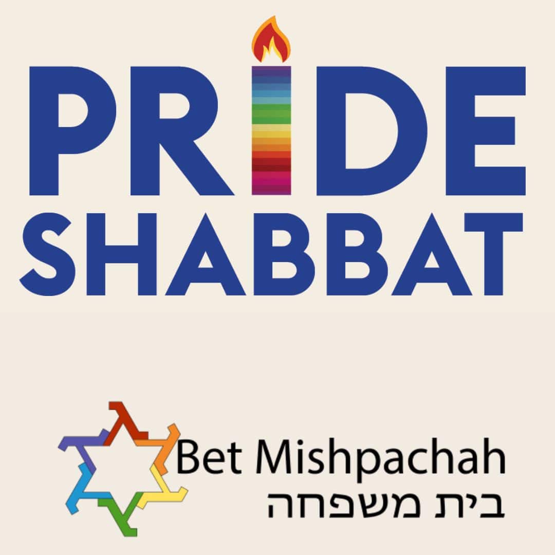 Pride Shabbat at Bet Mish graphic
