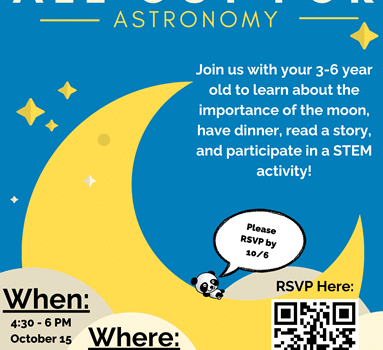 All Out for Astronomy event flyer